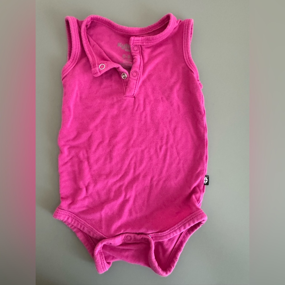 Kyte BABY Pink Sleeveless onesie